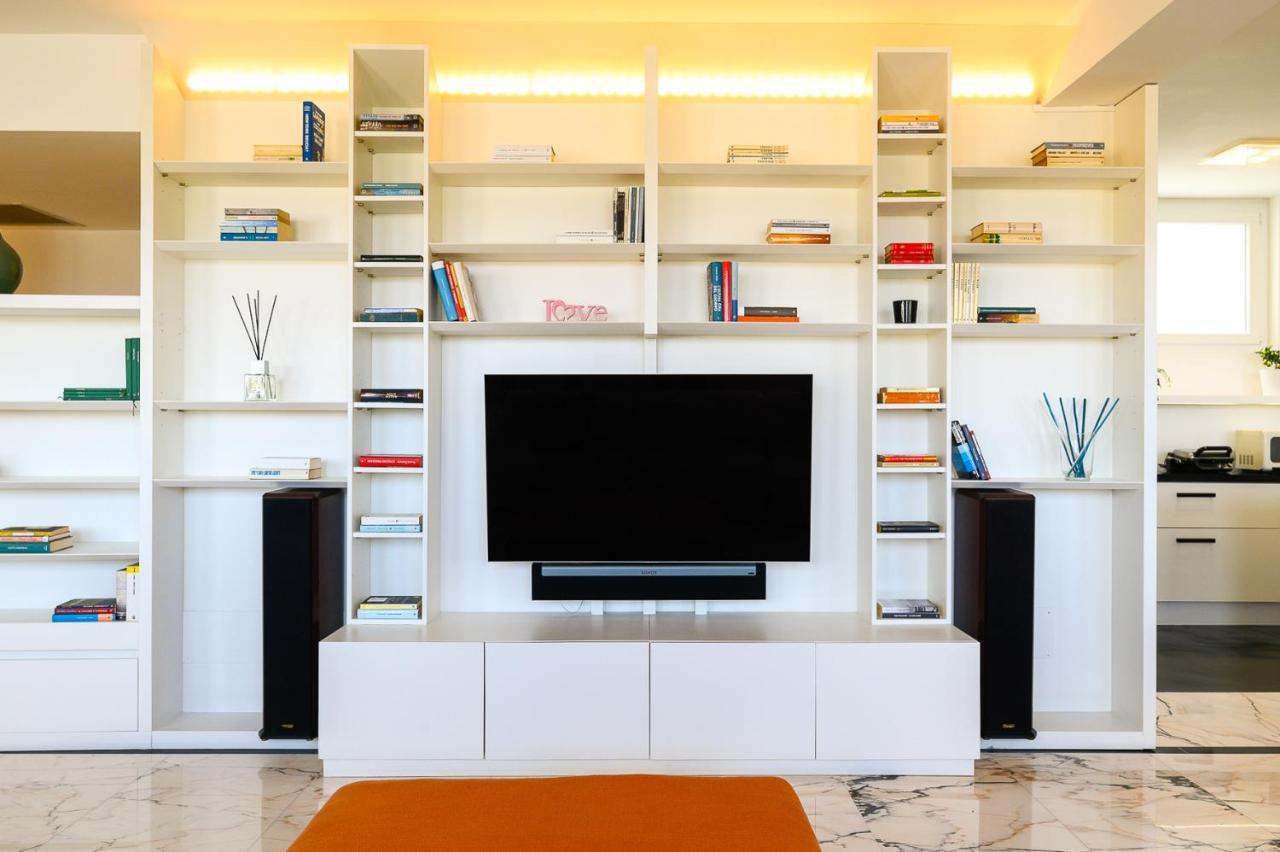 Peaceful Penthouse With Garage By Ndp Rent Daire Roma Dış mekan fotoğraf