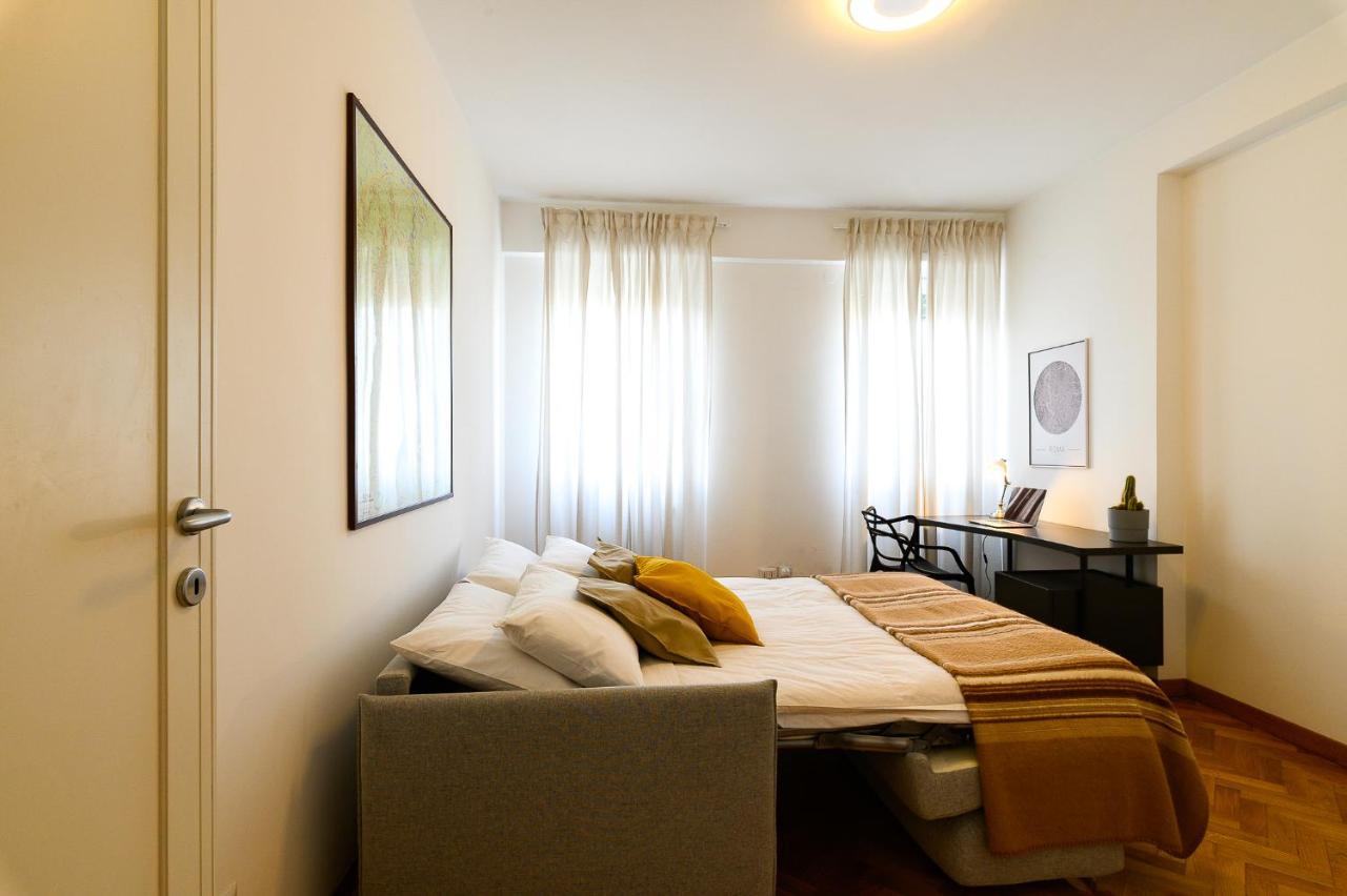Peaceful Penthouse With Garage By Ndp Rent Daire Roma Dış mekan fotoğraf