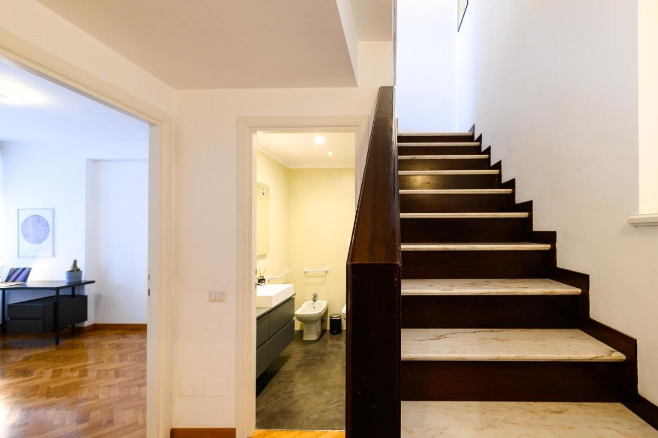 Peaceful Penthouse With Garage By Ndp Rent Daire Roma Dış mekan fotoğraf